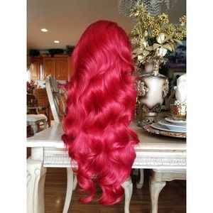 Red Beauty Lace Front Wig